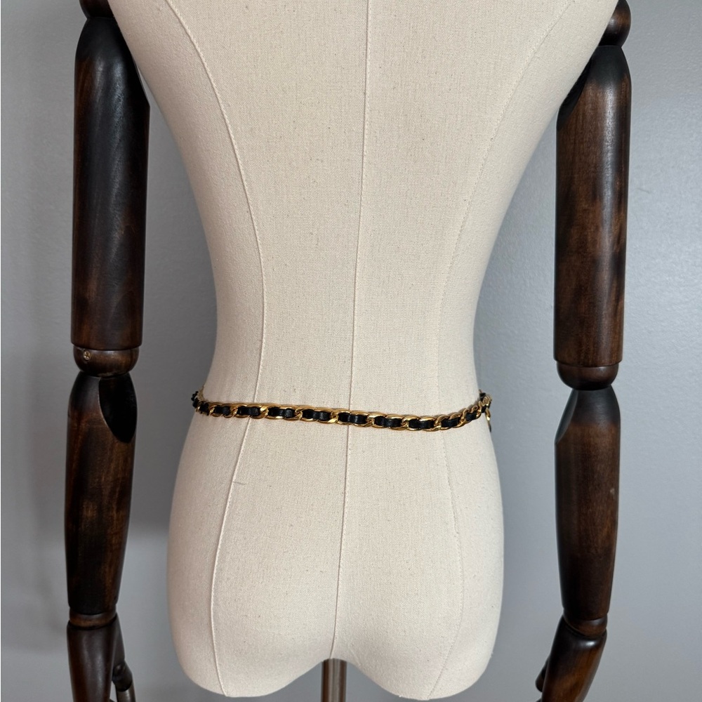 Chanel 1994 Chain Leather Belt - Picture 8 of 11